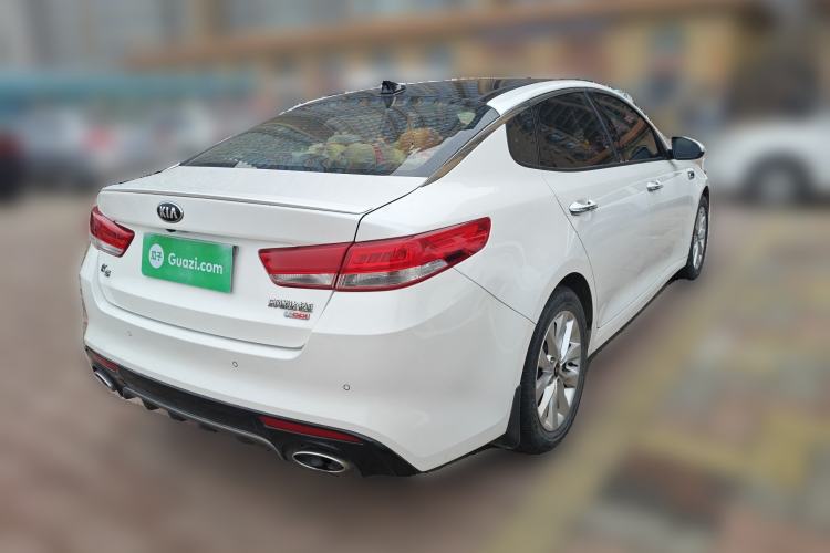 Used Kia K5 2016 1.6T Automatic LUX Rear Right 45 Deg