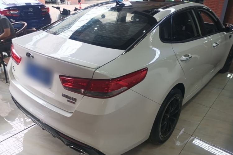 Used Kia K5 2016 1.6T Automatic LUX Rear Right 45 Deg