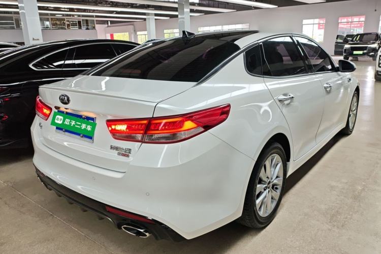 Used Kia K5 2016 1.6T Automatic LUX Rear Right 45 Deg
