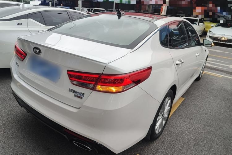 Used Kia K5 2016 1.6T Automatic LUX Rear Right 45 Deg