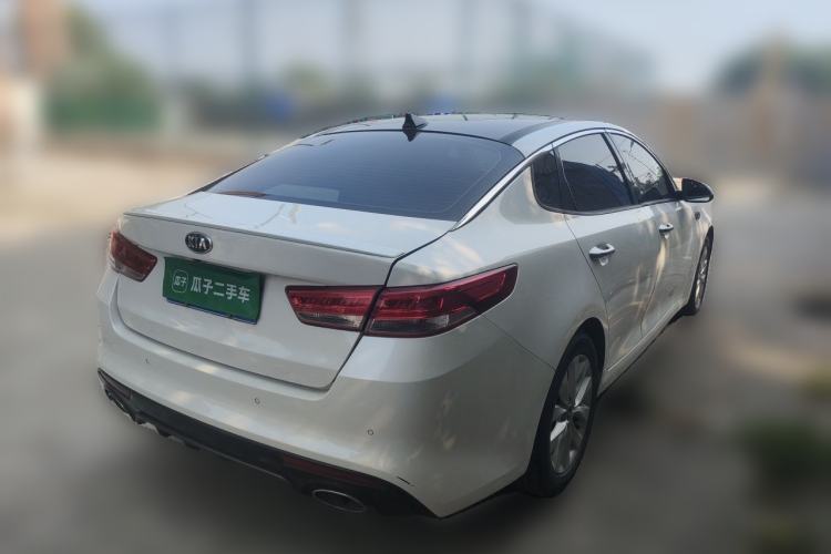 Used Kia K5 2016 1.6T Automatic LUX Rear Right 45 Deg