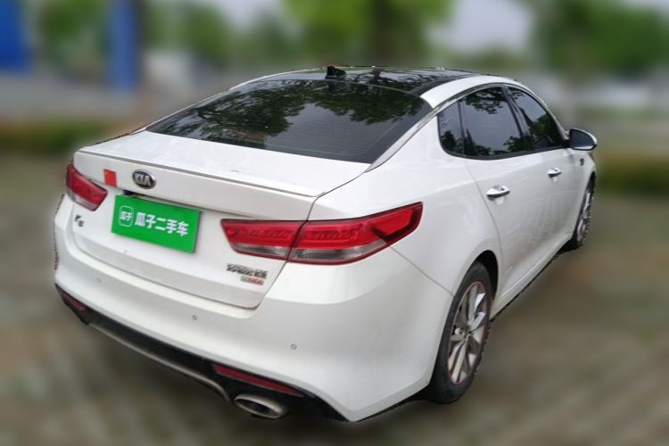 Used Kia K5 2016 1.6T Automatic LUX Rear Right 45 Deg