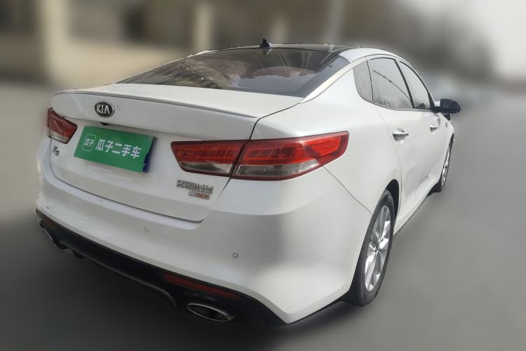 Used Kia K5 2016 1.6T Automatic LUX Rear Right 45 Deg