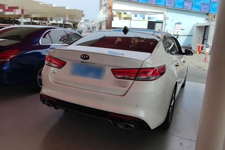 Used Kia K5 2016 1.6T Automatic LUX Rear Right 45 Deg