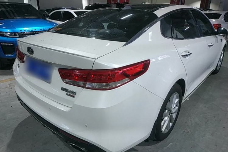Used Kia K5 2016 1.6T Automatic LUX Rear Right 45 Deg