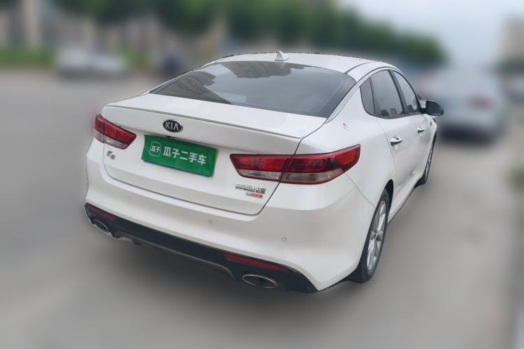 Used Kia K5 2016 1.6T Automatic LUX Rear Right 45 Deg