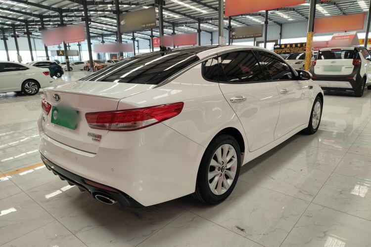Used Kia K5 2016 1.6T Automatic LUX Rear Right 45 Deg