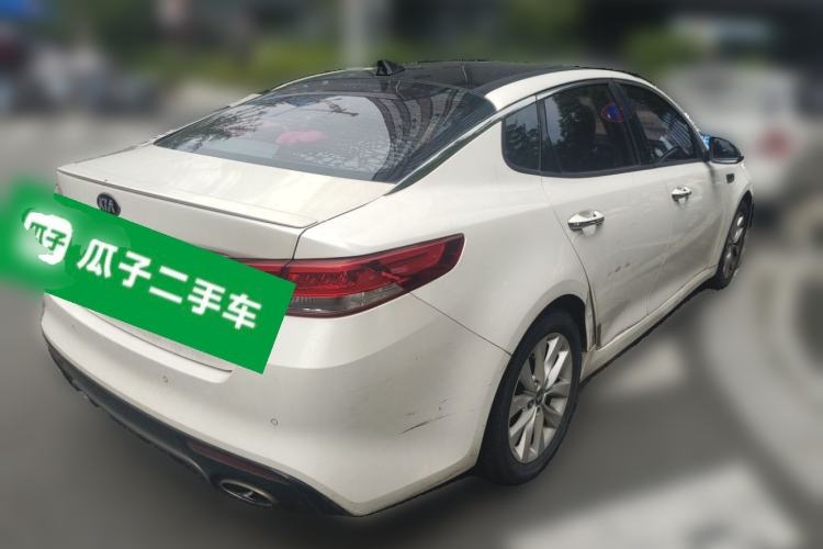 Used Kia K5 2016 1.6T Automatic LUX Rear Right 45 Deg