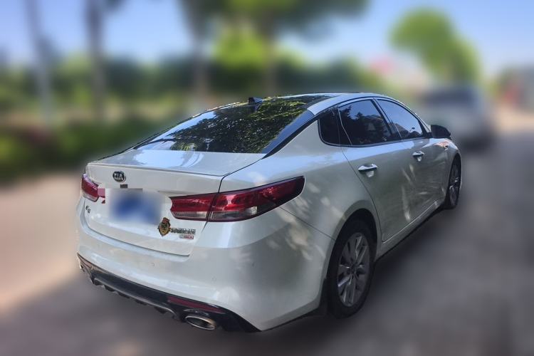 Used Kia K5 2016 1.6T Automatic LUX Rear Right 45 Deg