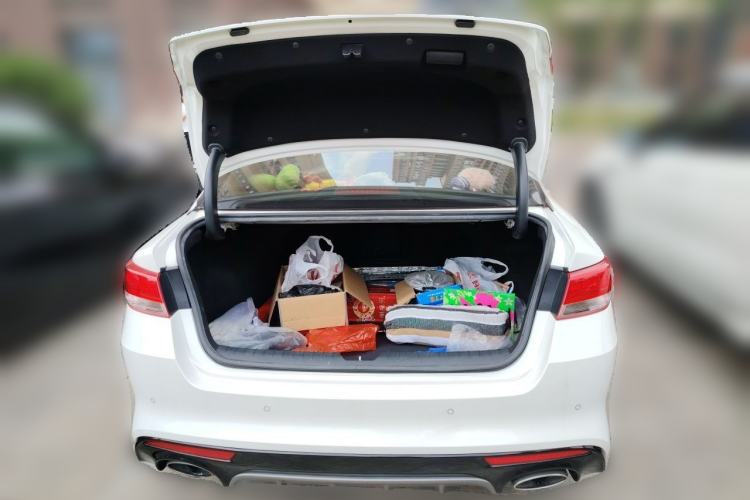 Used Kia K5 2016 1.6T Automatic LUX Trunk