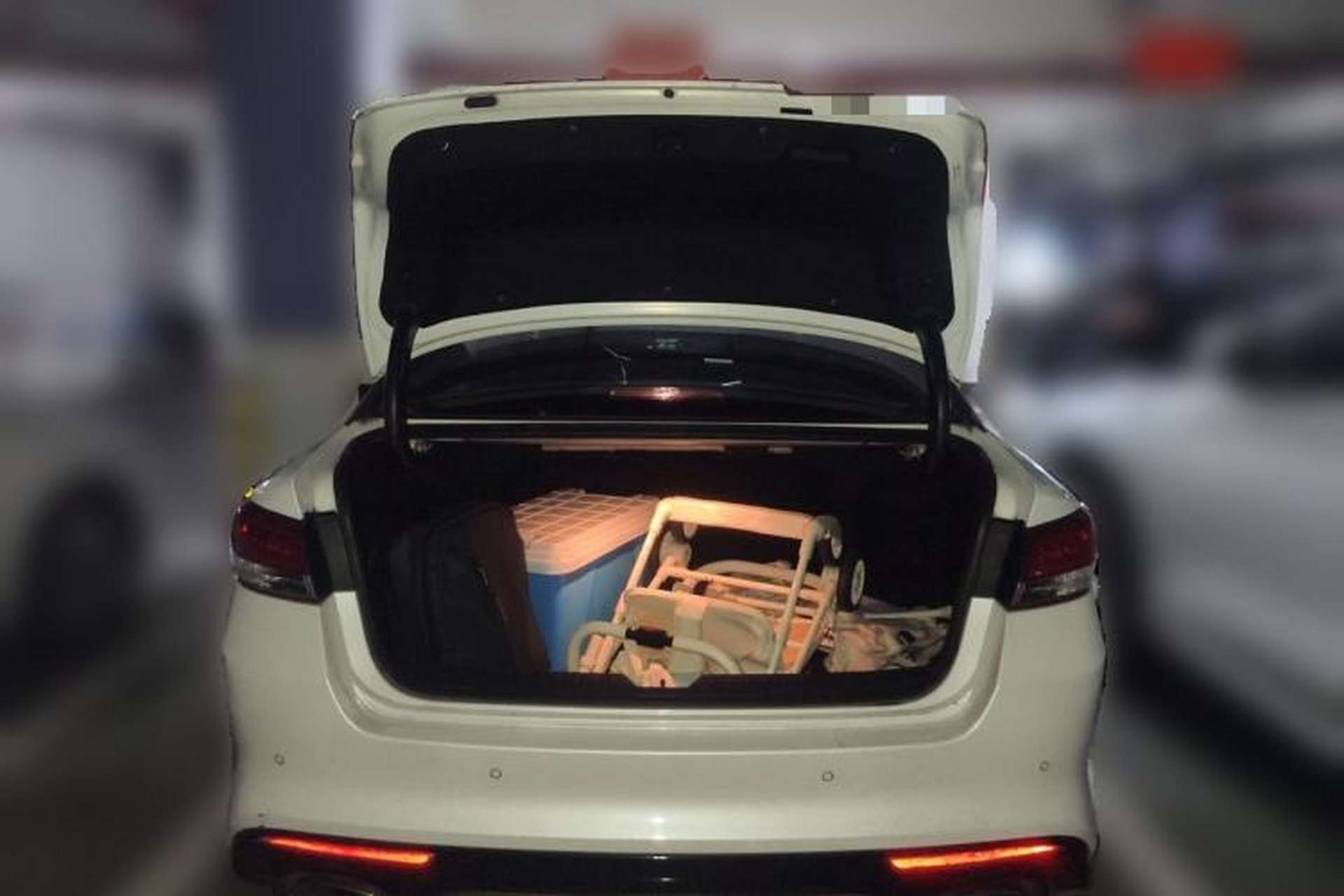 Used Kia K5 2016 1.6T Automatic LUX Trunk