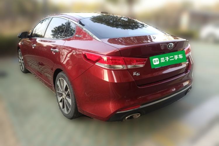 Used Kia K5 2017 2.0L Automatic 15th Anniversary Special Edition LUX Rear Left 45 Deg