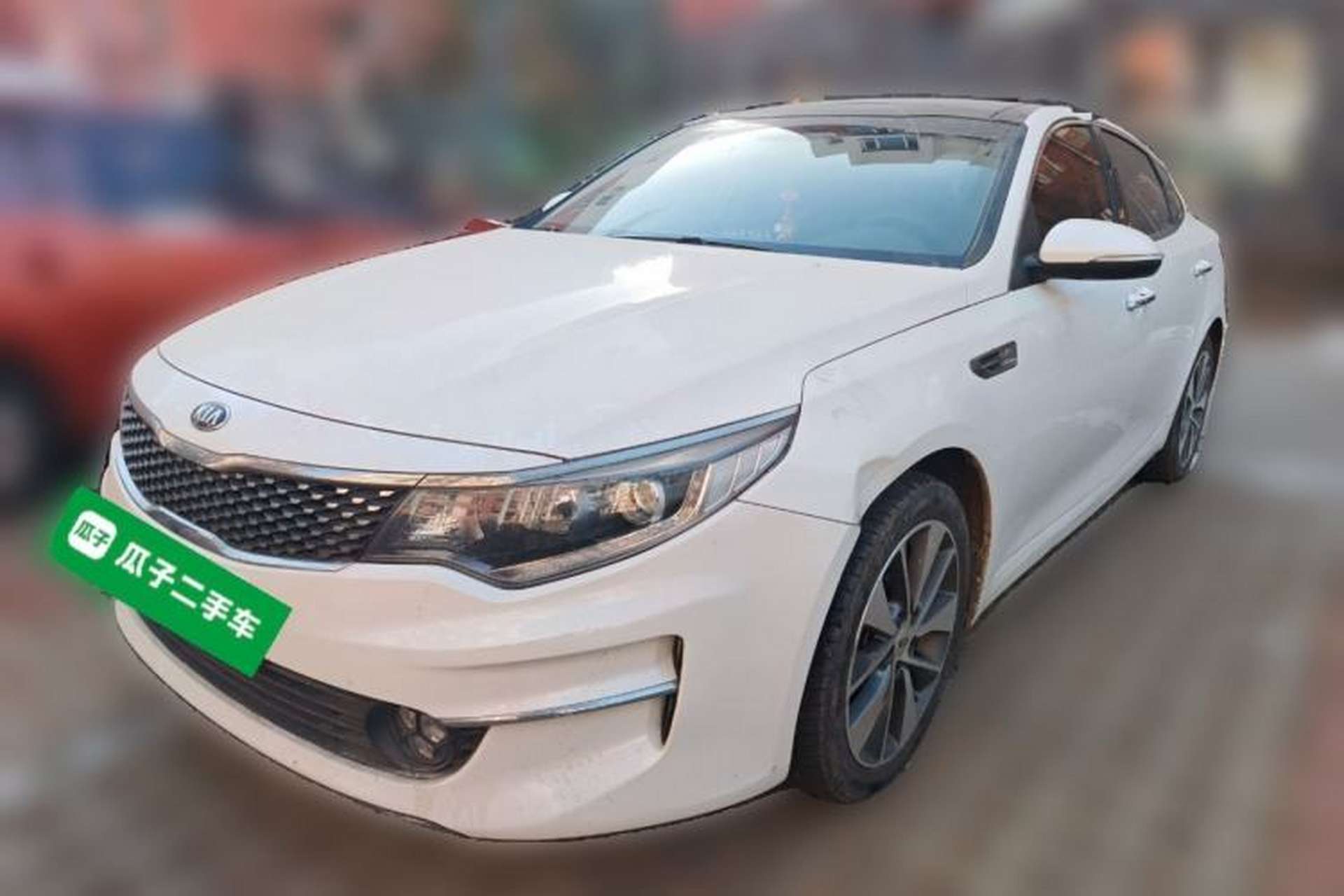 Used Kia K5 2017 2.0L Automatic 15th Anniversary Special Edition LUX Front Left 45 Deg