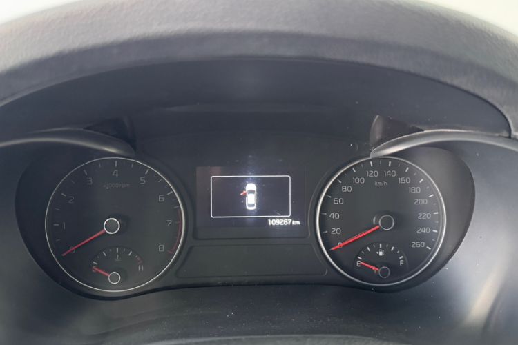 Used Kia K5 2017 2.0L Automatic 15th Anniversary Special Edition LUX Odometer Close Up