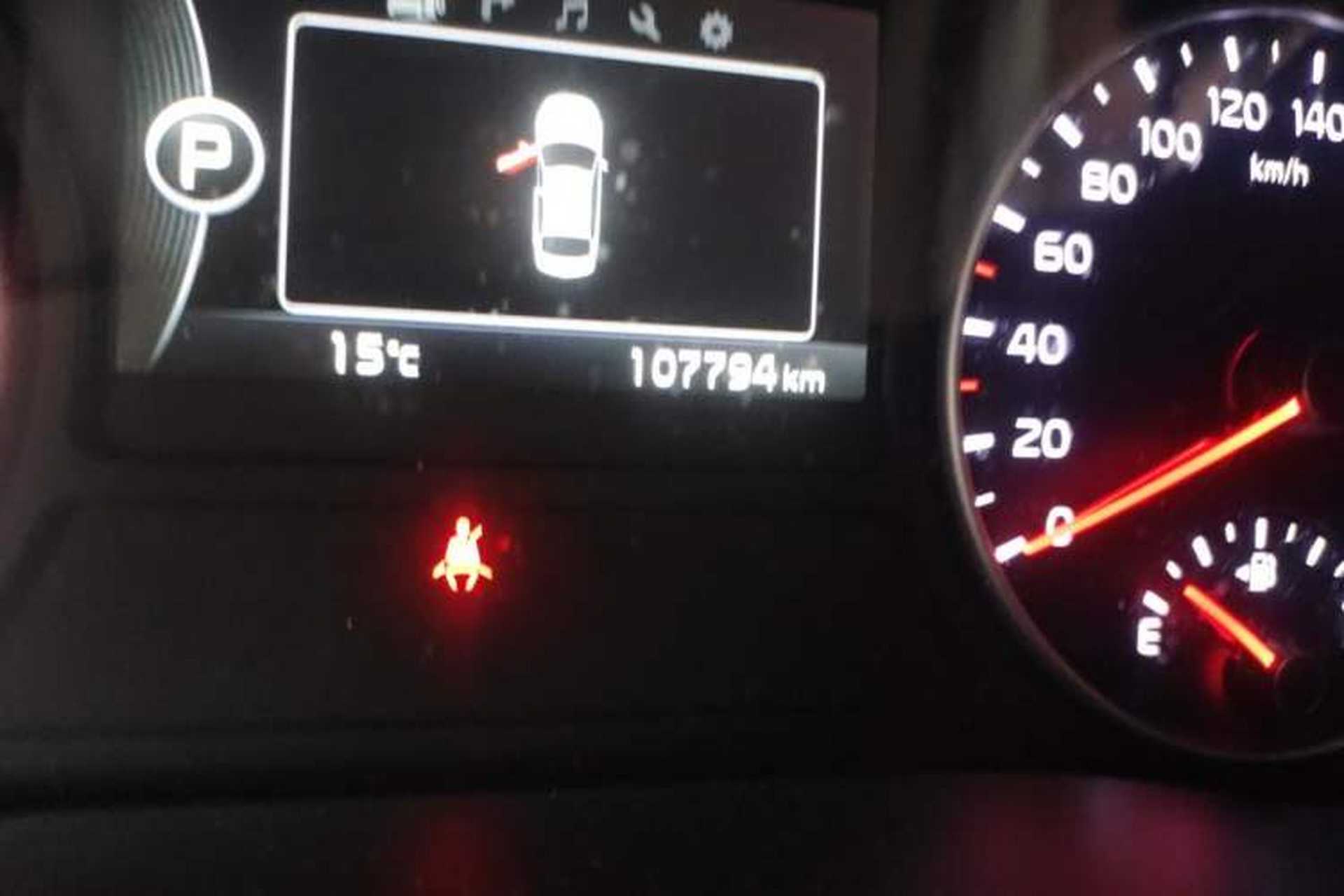 Used Kia K5 2017 2.0L Automatic 15th Anniversary Special Edition LUX Odometer Close Up