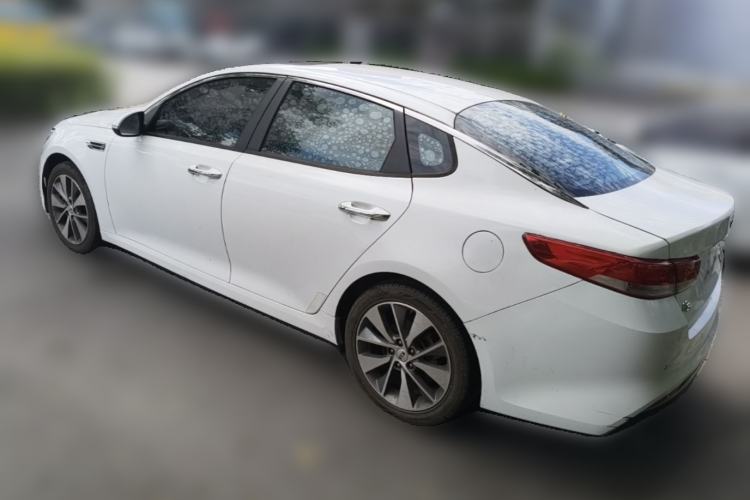 Used Kia K5 2017 2.0L Automatic 15th Anniversary Special Edition LUX Rear Left 45 Deg