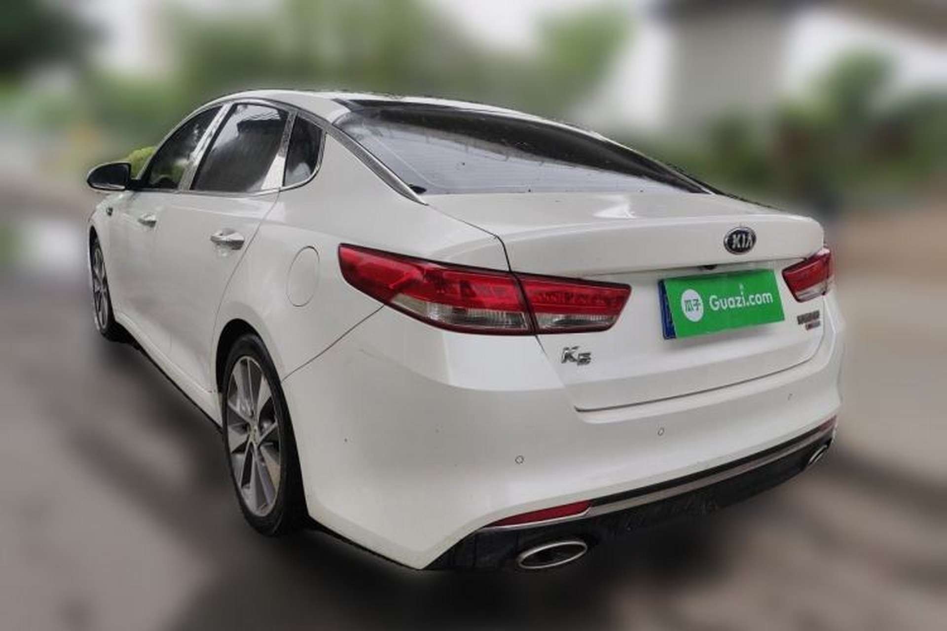 Used Kia K5 2017 2.0L Automatic 15th Anniversary Special Edition LUX Rear Left 45 Deg