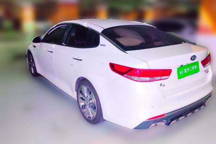 Used Kia K5 2017 2.0L Automatic 15th Anniversary Special Edition LUX Rear Left 45 Deg