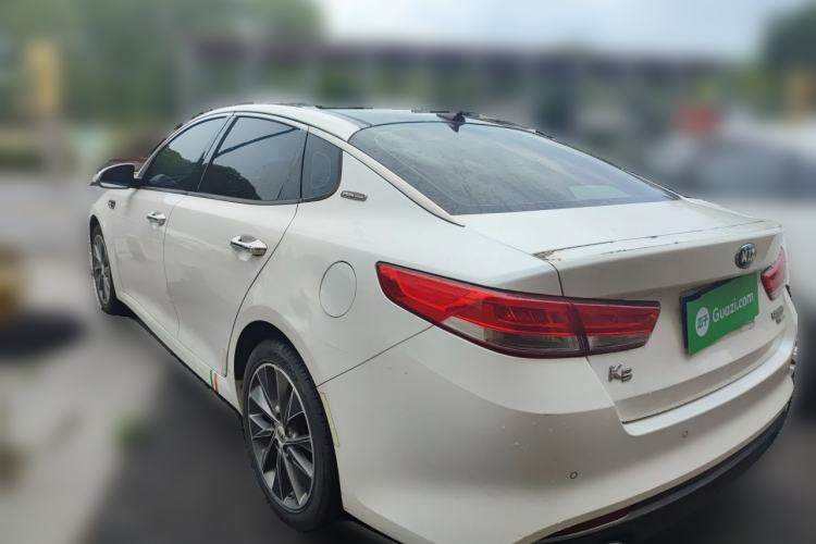 Used Kia K5 2017 2.0L Automatic 15th Anniversary Special Edition LUX Rear Left 45 Deg