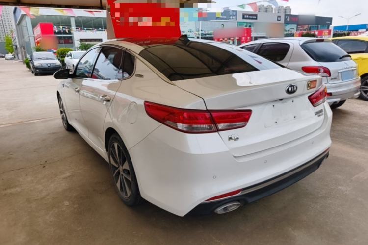 Used Kia K5 2017 2.0L Automatic 15th Anniversary Special Edition LUX Rear Left 45 Deg
