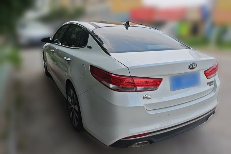 Used Kia K5 2017 2.0L Automatic 15th Anniversary Special Edition LUX Rear Left 45 Deg