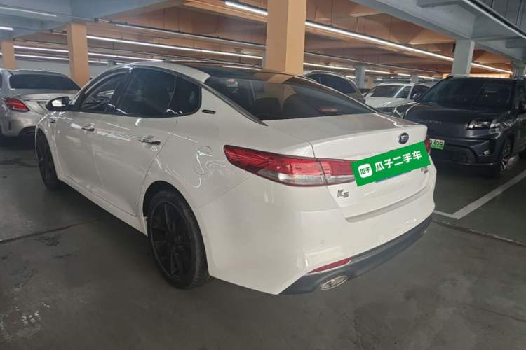 Used Kia K5 2017 2.0L Automatic 15th Anniversary Special Edition LUX Rear Left 45 Deg