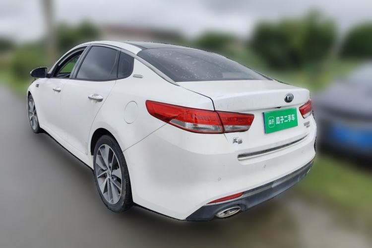 Used Kia K5 2017 2.0L Automatic 15th Anniversary Special Edition LUX Rear Left 45 Deg