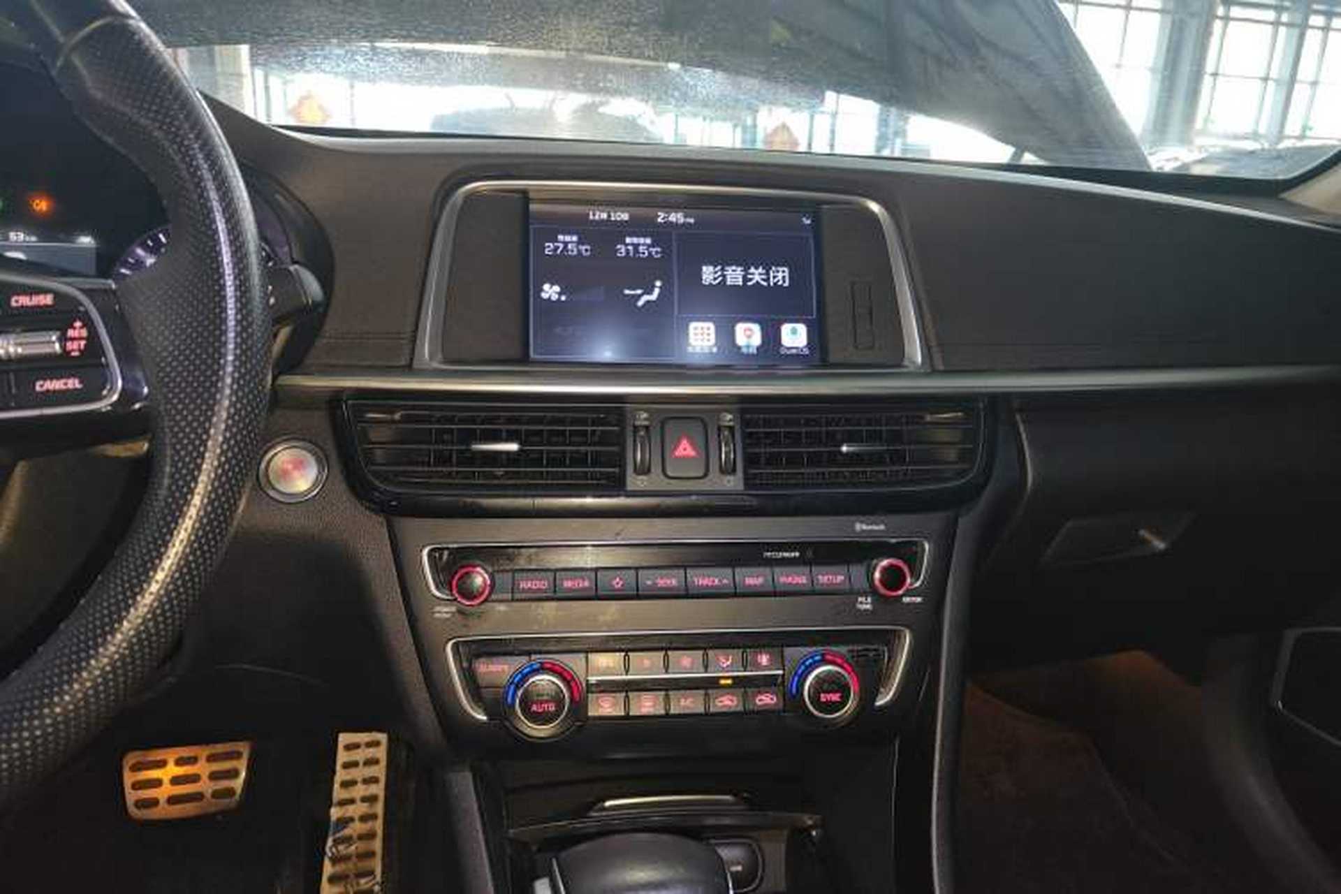 Used Kia K5 2019 Pro 1.6T Automatic Luxury Edition China VI Standard Audio And AC Panel