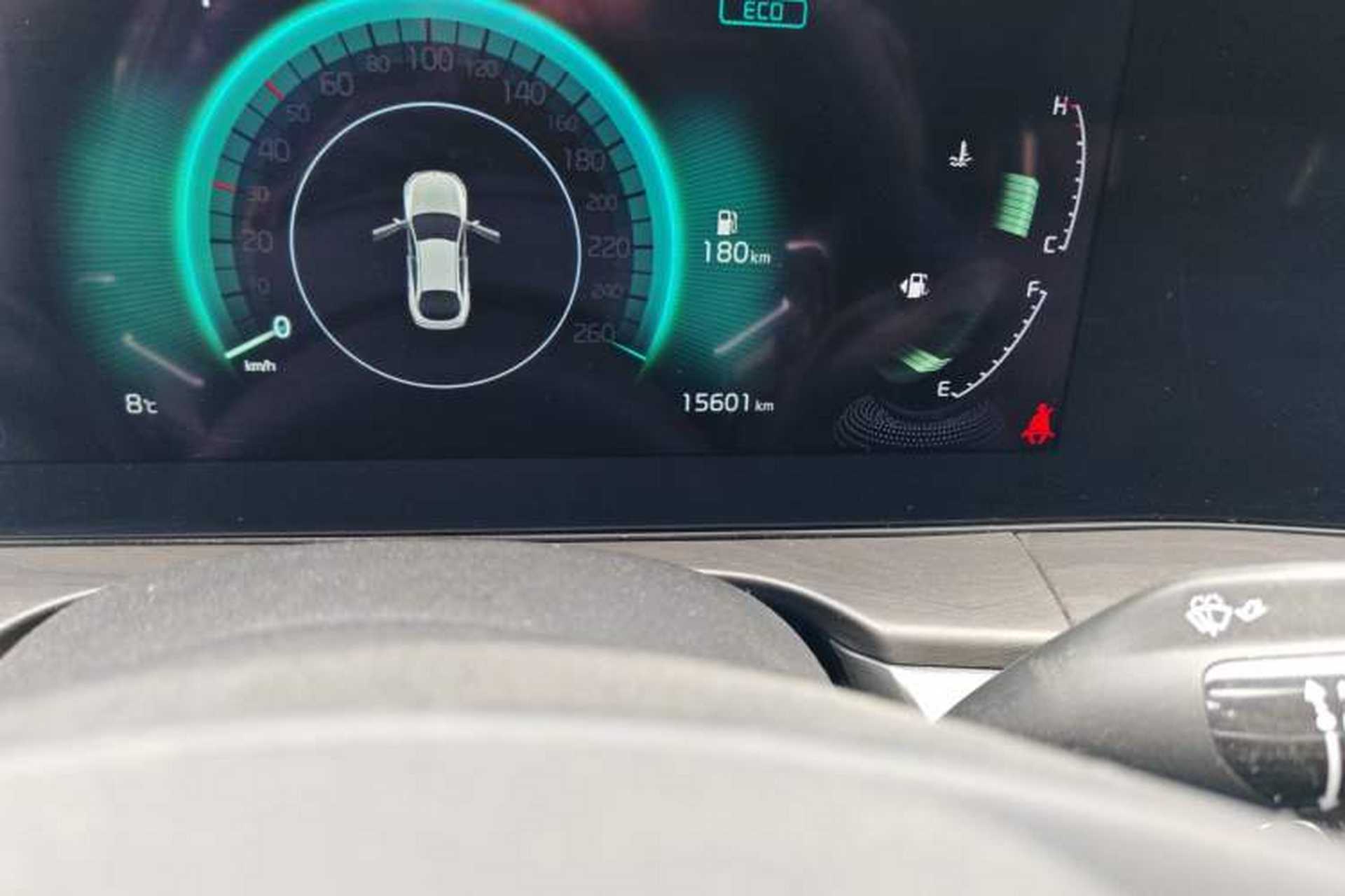 Used Kia K5 2020 270T CVVD Luxury Edition Odometer Close Up