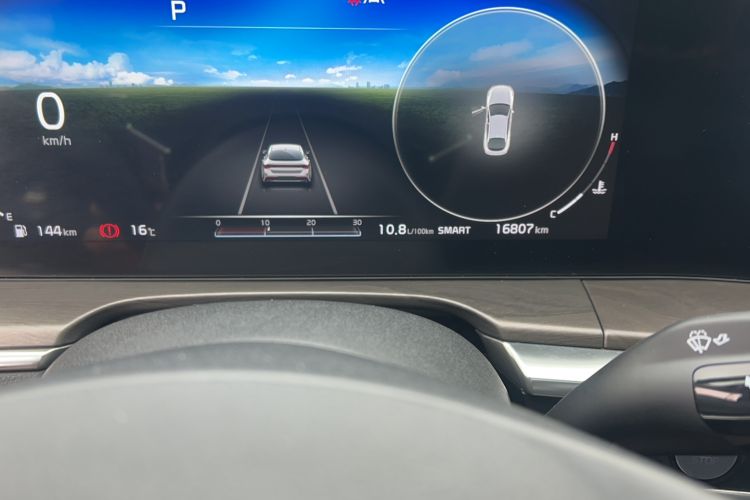 Used Kia K5 2020 380T GT-Line Prestige Tech Edition Odometer Close Up