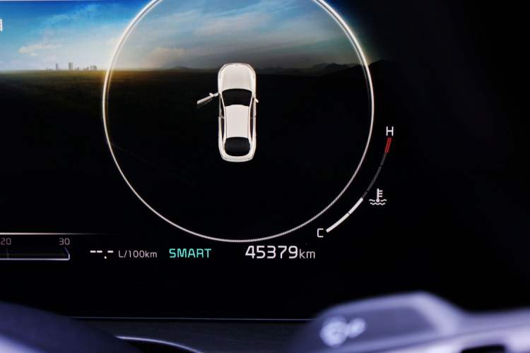 Used Kia K5 2020 380T GT-Line Flagship Edition Odometer Close Up