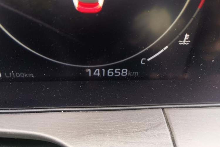 Used Kia K5 2020 380T GT-Line Flagship Edition Odometer Close Up