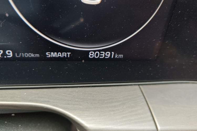 Used Kia K5 2020 270T CVVD Luxury Edition Odometer Close Up