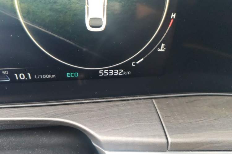 Used Kia K5 2020 380T GT-Line Flagship Edition Odometer Close Up