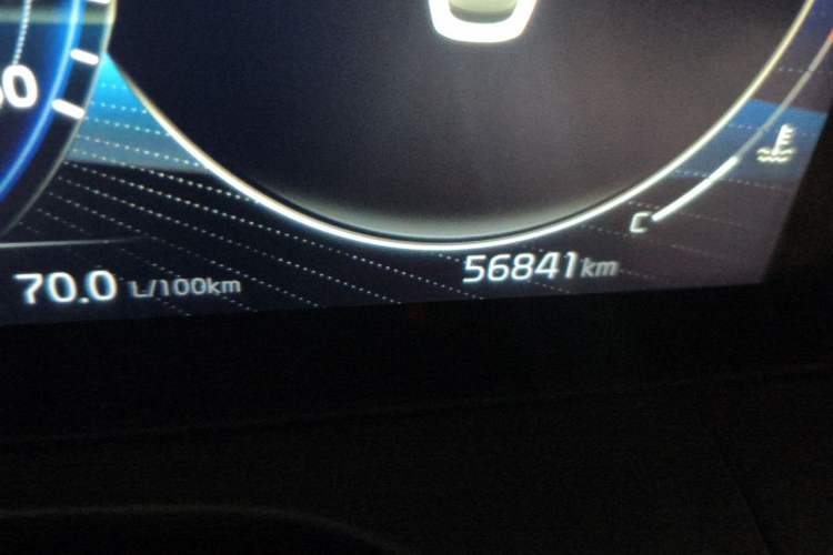 Used Kia K5 2020 380T GT-Line Flagship Edition Odometer Close Up