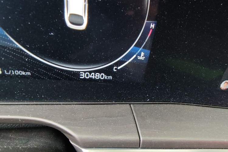 Used Kia K5 2020 380T GT-Line Flagship Edition Odometer Close Up