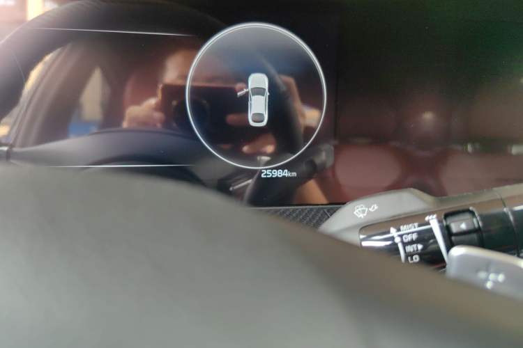 Used Kia K5 2020 380T GT-Line Flagship Edition Odometer Close Up