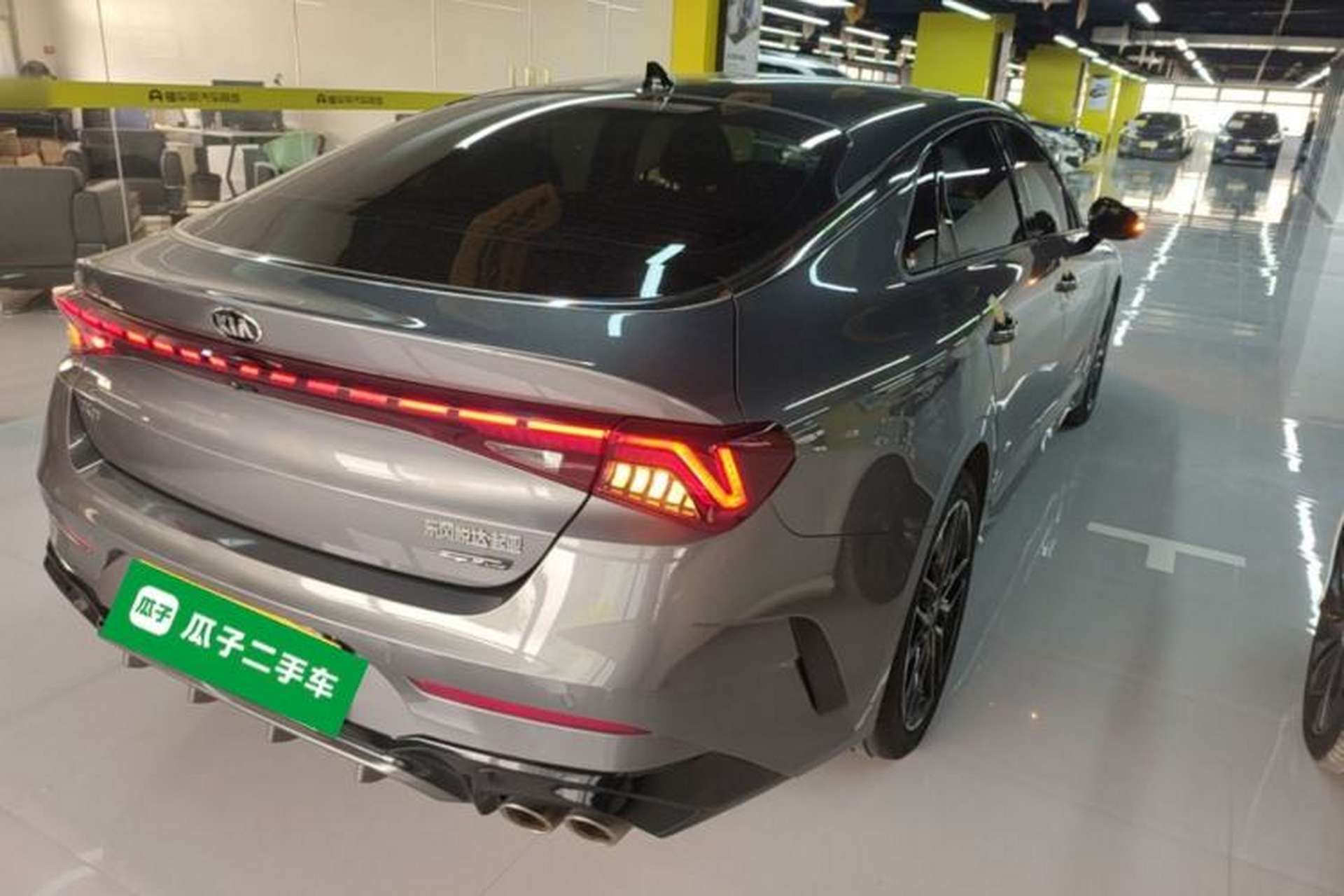 Used Kia K5 2020 380T GT-Line Flagship Edition Rear Right 45 Deg