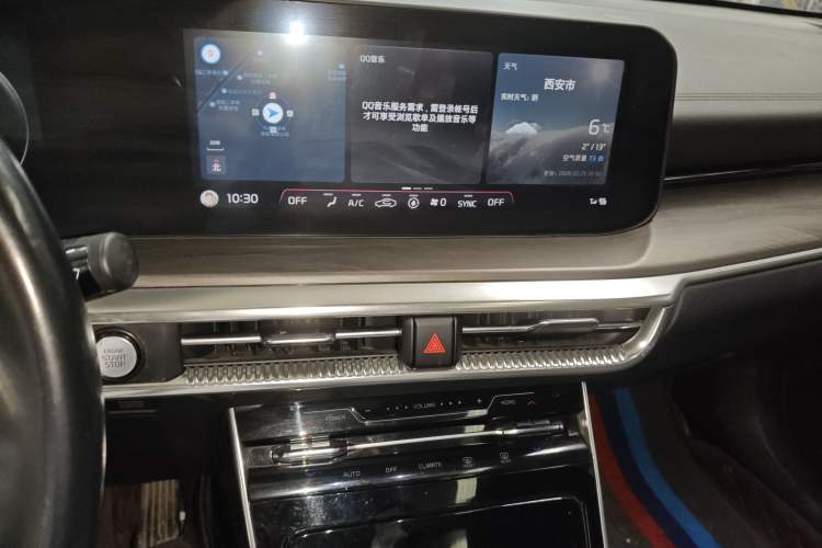 Used Kia K5 2020 380T GT-Line Prestige Tech Edition Audio And AC Panel