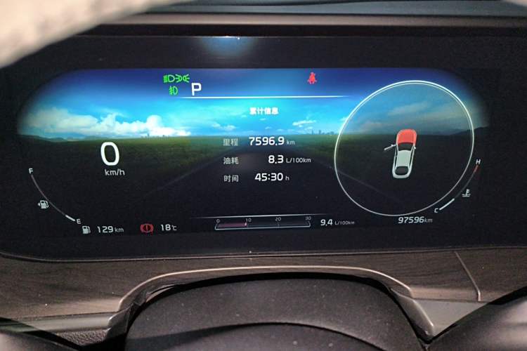 Used Kia K5 2020 380T GT-Line Prestige Tech Edition Instrument Cluster