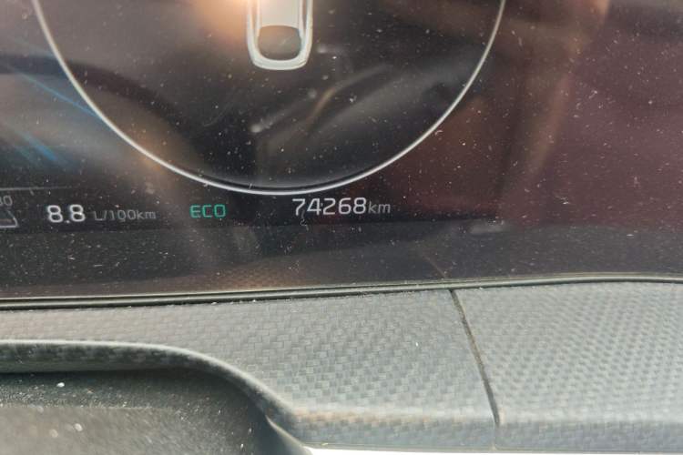 Used Kia K5 2020 380T GT-Line Flagship Edition Odometer Close Up