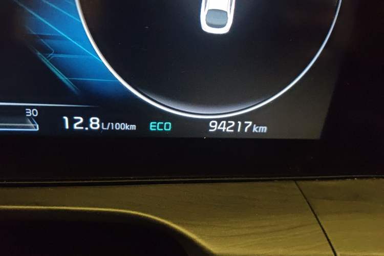 Used Kia K5 2021 380T GT-Line Flagship Edition Odometer Close Up