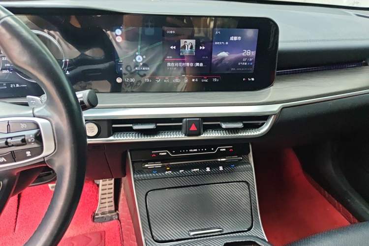Used Kia K5 2021 380T GT-Line Flagship Edition Audio And AC Panel