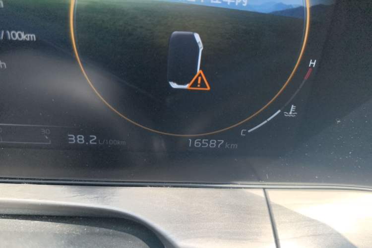 Used Kia K5 2021 380T GT-Line Flagship Edition Odometer Close Up