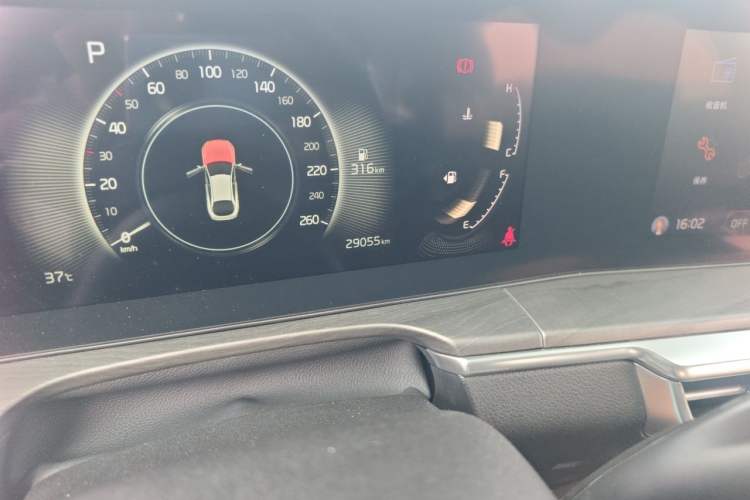 Used Kia K5 2021 270T CVVD Fashion Edition Odometer Close Up