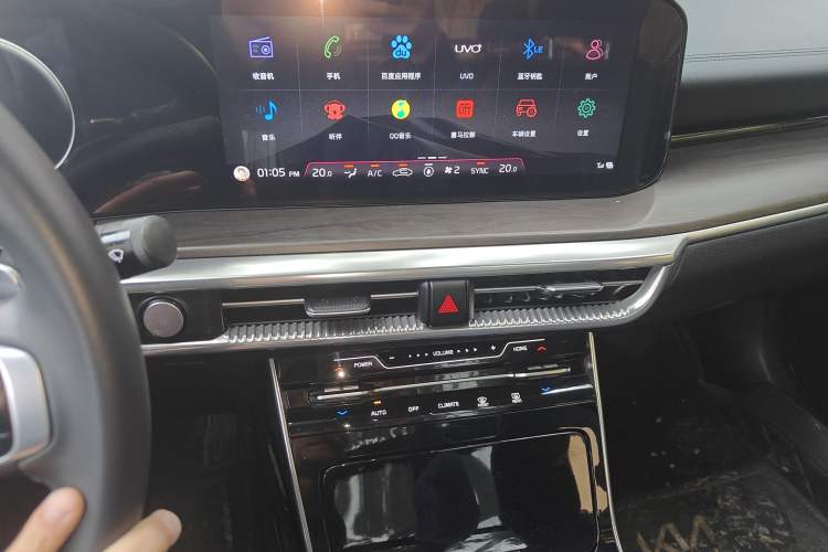 Used Kia K5 2021 380T GT-Line Flagship Edition Audio And AC Panel