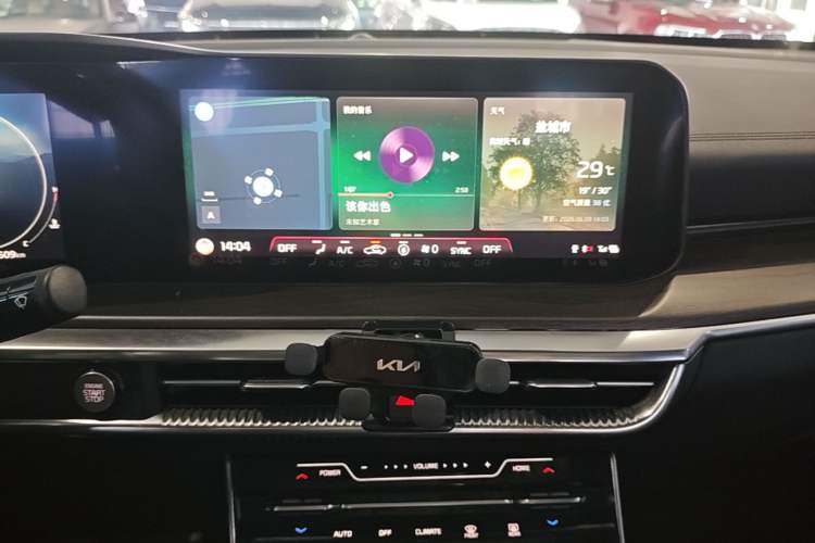 Used Kia K5 2021 270T CVVD Refreshed Edition Audio And AC Panel