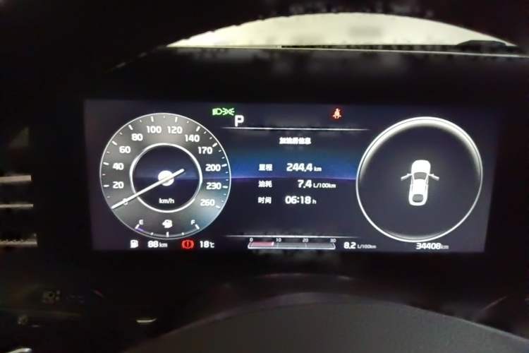 Used Kia K5 2021 380T GT-Line Flagship Edition Instrument Cluster