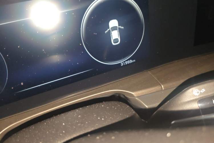 Used Kia K5 2021 380T GT-Line Refreshed Edition Odometer Close Up