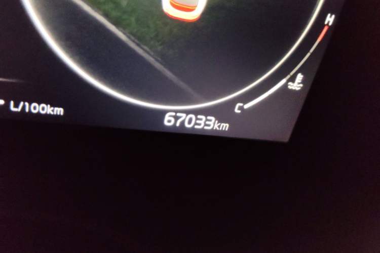 Used Kia K5 2021 380T GT-Line Refreshed Edition Odometer Close Up